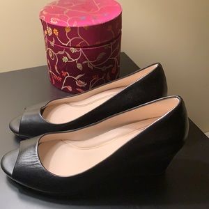Cole Haan Grand Ambition wedge shoe. Worn once in the house. Size 6 1/2 Med.
